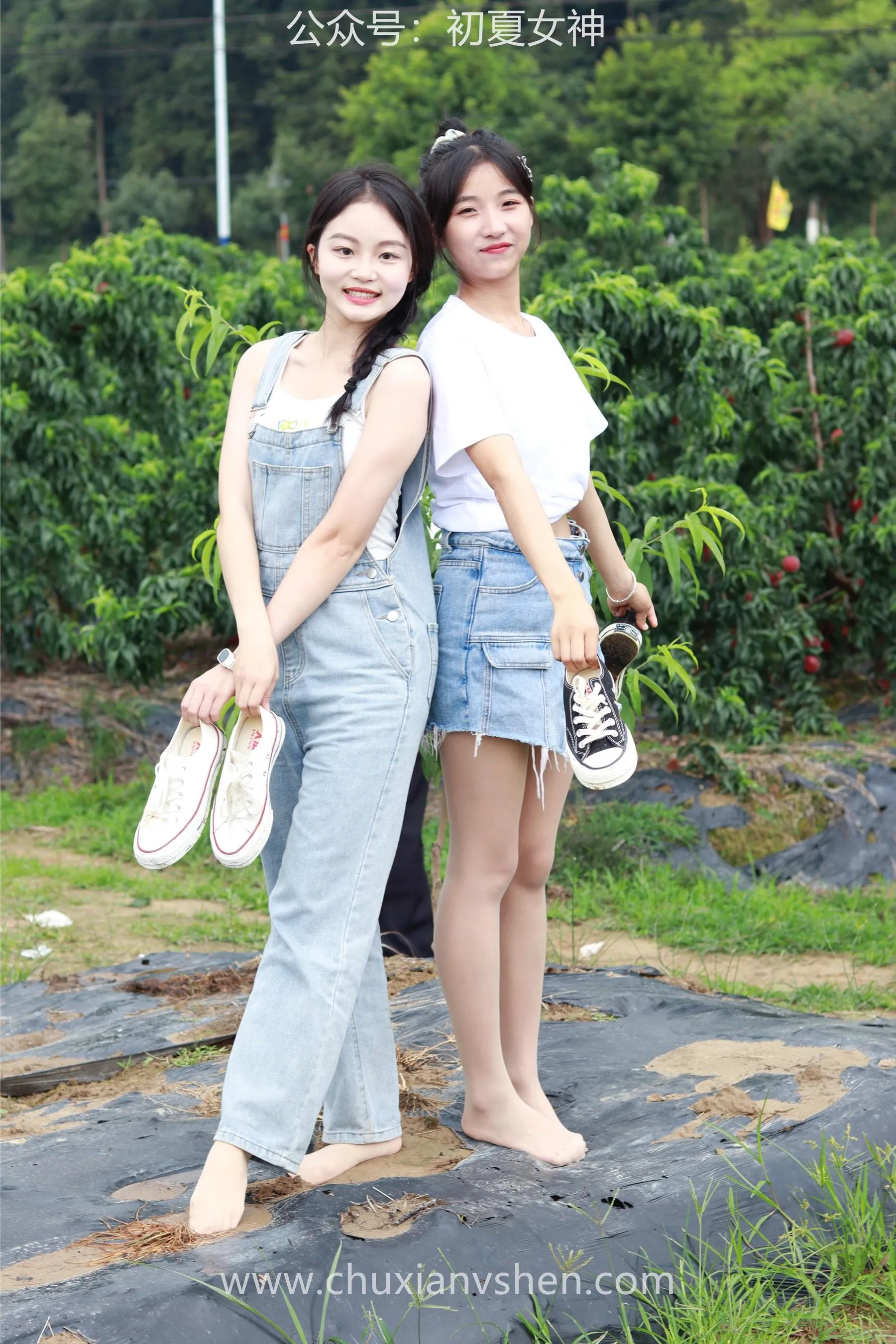 初夏女神 NO.055 双双点点 桃园姐妹 [172P]插图
